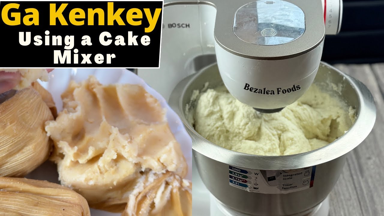 How to Make Soft & Tasty Ga Kenkey | Traditional Ghanaian Recipe @bezalea