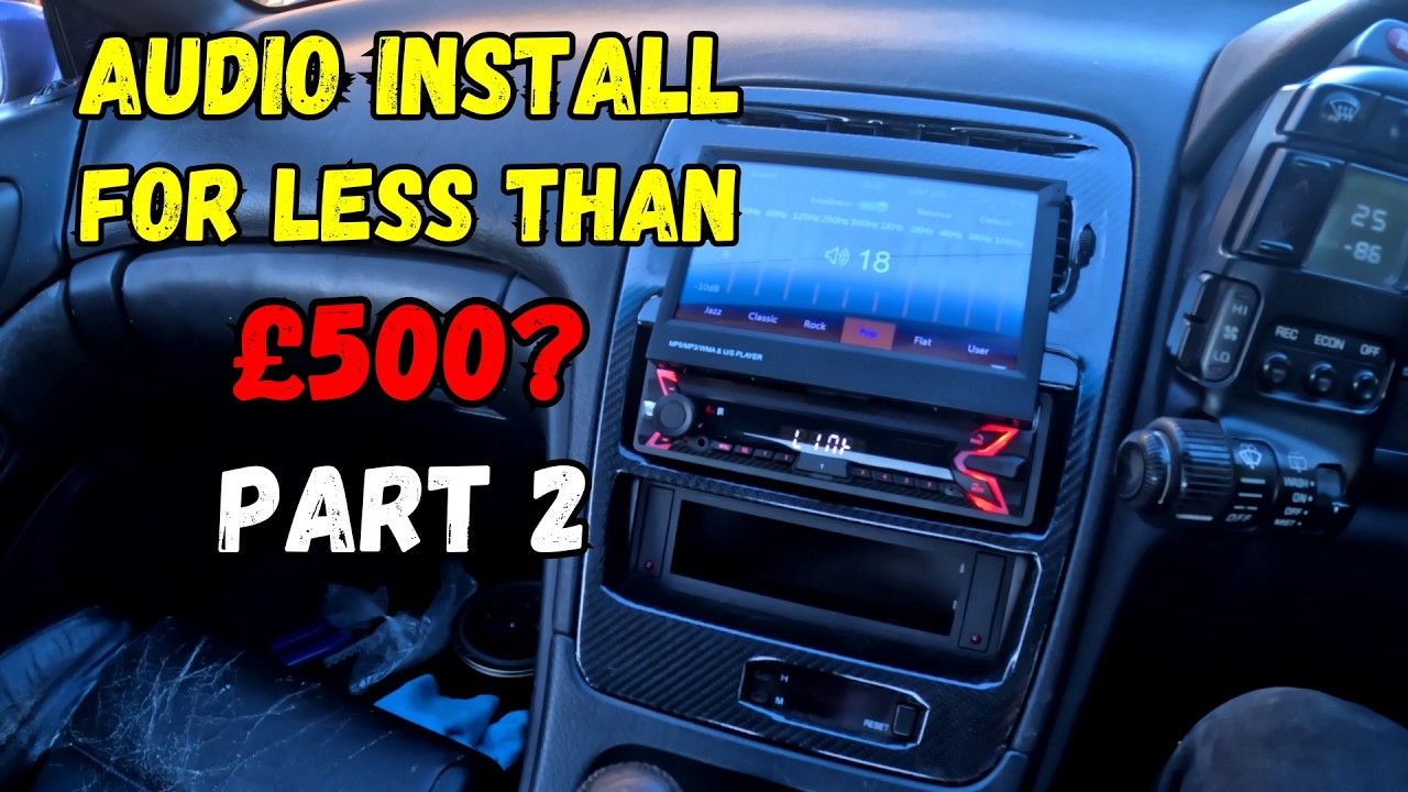 INSTALLING VIBE SLICK 6.5 INCH COMPONENT CAR AUDIO SPEAKERS IN  MY NISSAN 300ZX TWIN TURBO