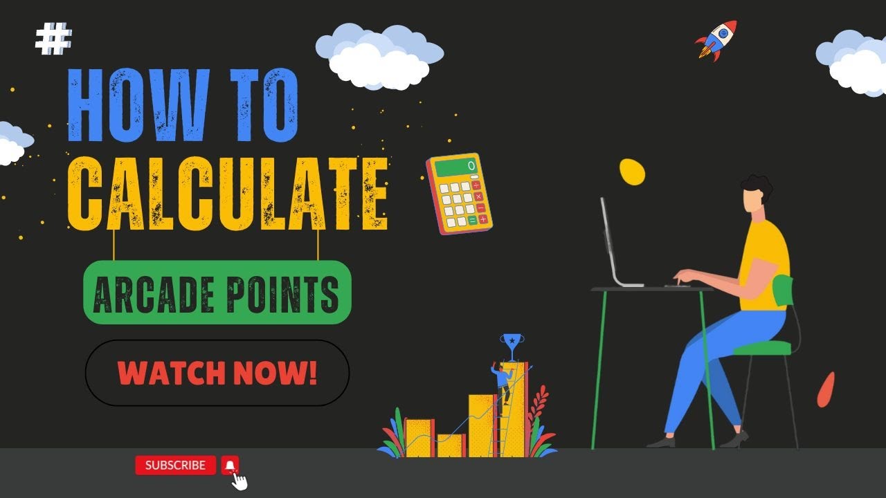How to Calculate Arcade Points || Arcade Points Calculator || GCAF || NEW || [With Explanation🗣️]