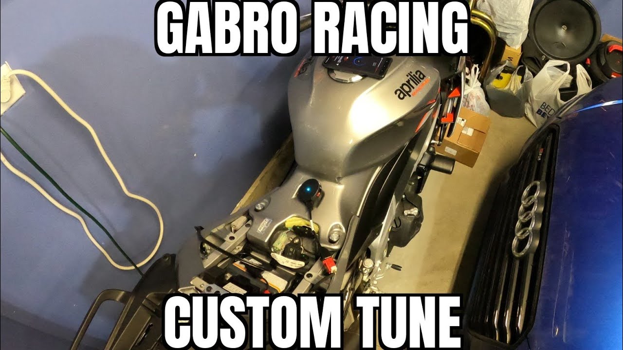 Установка пользовательского тюнинга Gabro Racing | Учебное пособие UpMap Aprilia Tuono V4 Flash