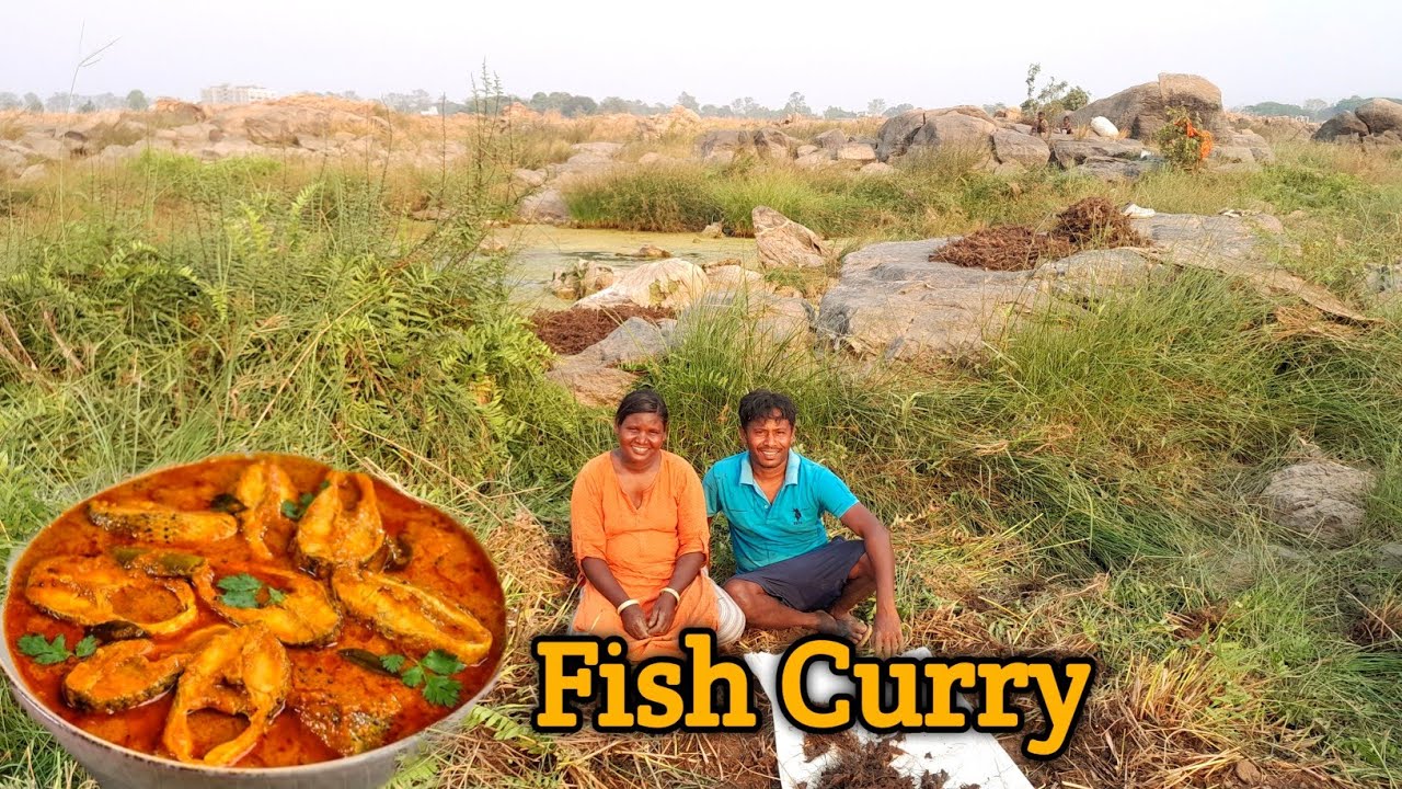 Fish Curry | River Life Couple Vlog 
