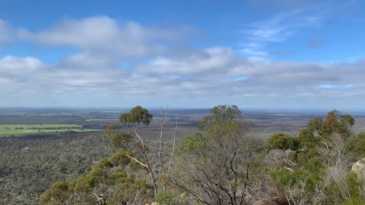 View over Mt Kooyoora state park