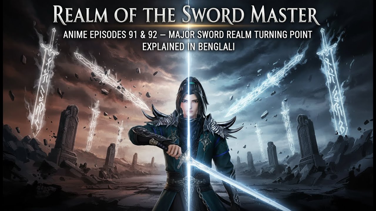 Realm of the Sword Master Anime Episode 91 & 92 Legendary Sword Awakening Arc — Explained in Bengali