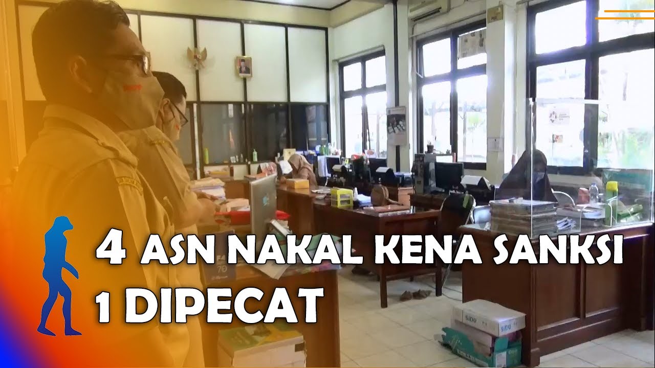 NGAWI - 4 ASN Nakal Kena Sanksi 1 Dipecat