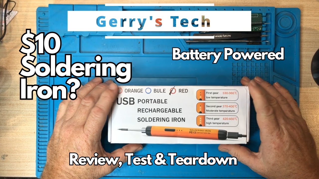 AliExpress: Unboxing and Testing a $10 USB Soldering Iron