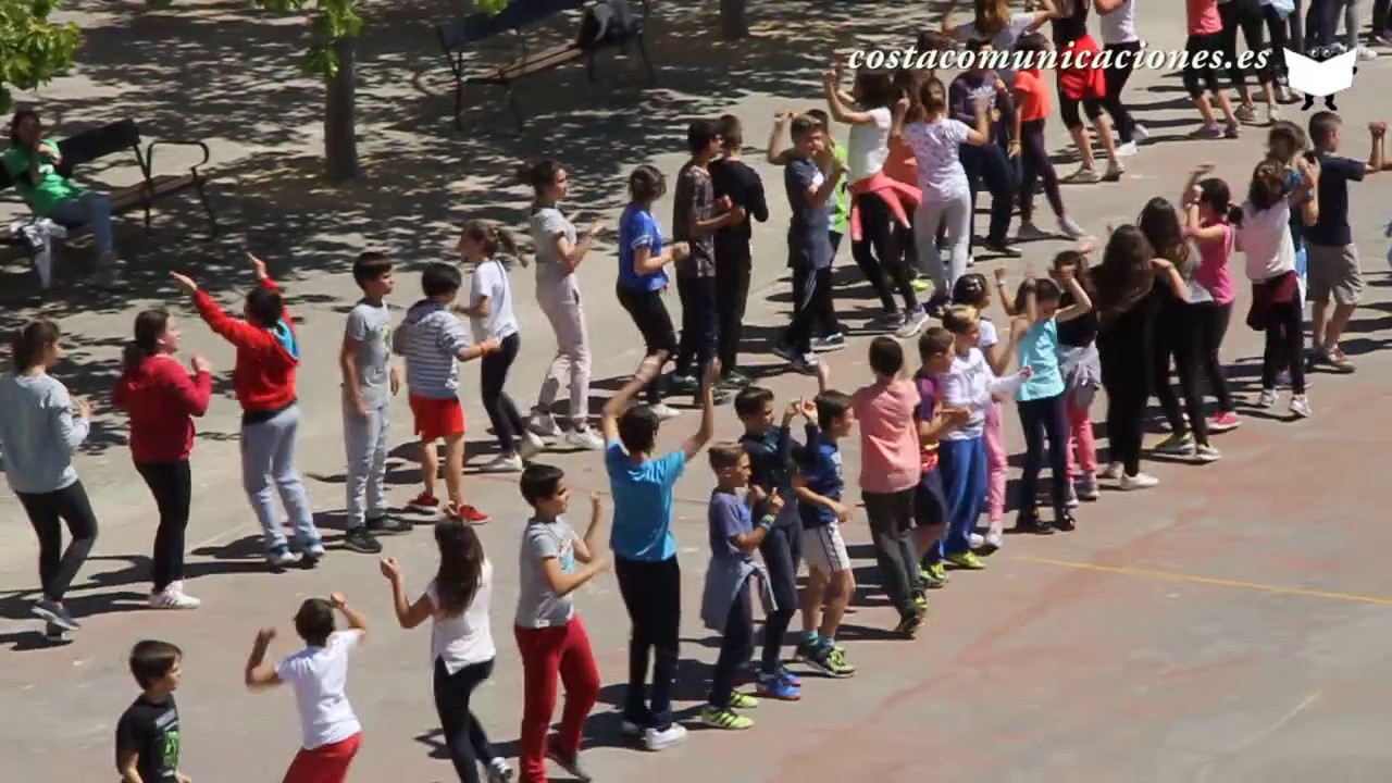 Flash Mob y otras actividades en el Colegio Pla Barraques