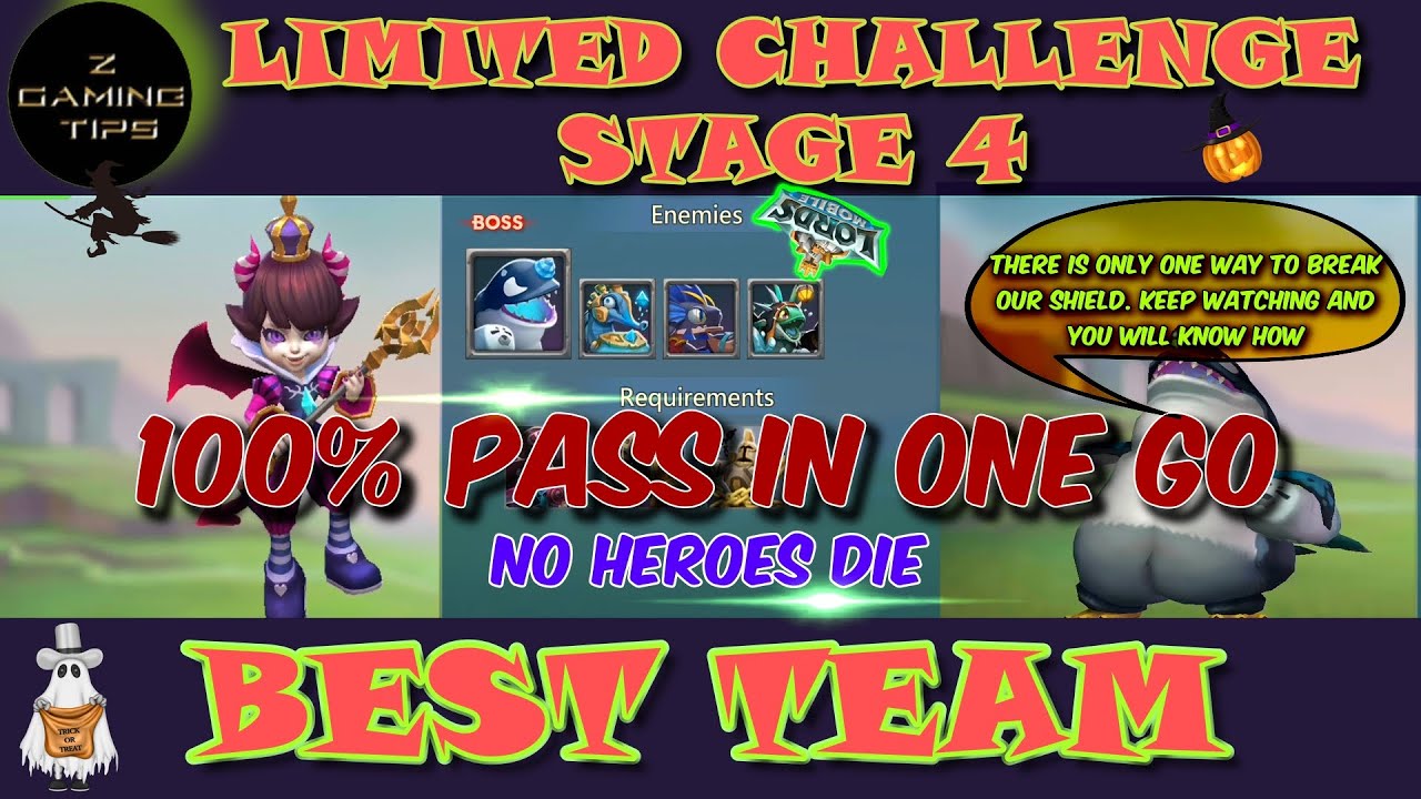 Petite Devil Limited Challenge Stage 4 - Trick vs Trick (Best Team & No hero die & No Rose Knight)