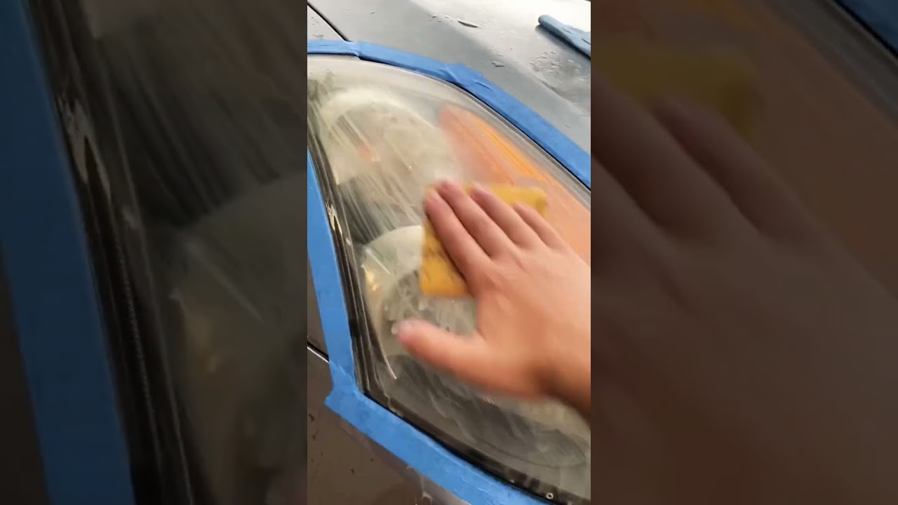 How To Restore Your Old Headlights DIY!!!
