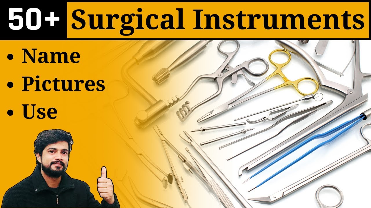Surgical Instruments Name Pictures and Uses || Surgical Equipments Used in Hospital || Nursing