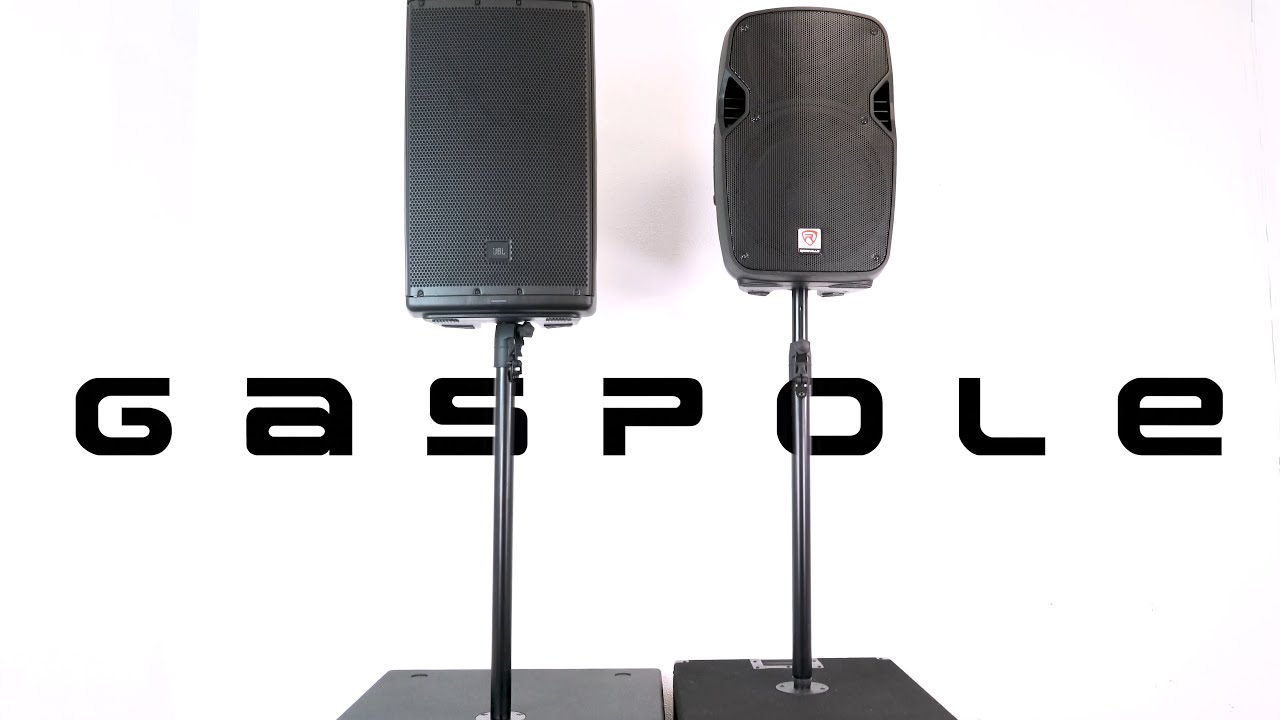 Rockville GASPOLE Subwoofer-Speaker Pole Mount Stand (GASPOLE-A | GASPOLE-B)