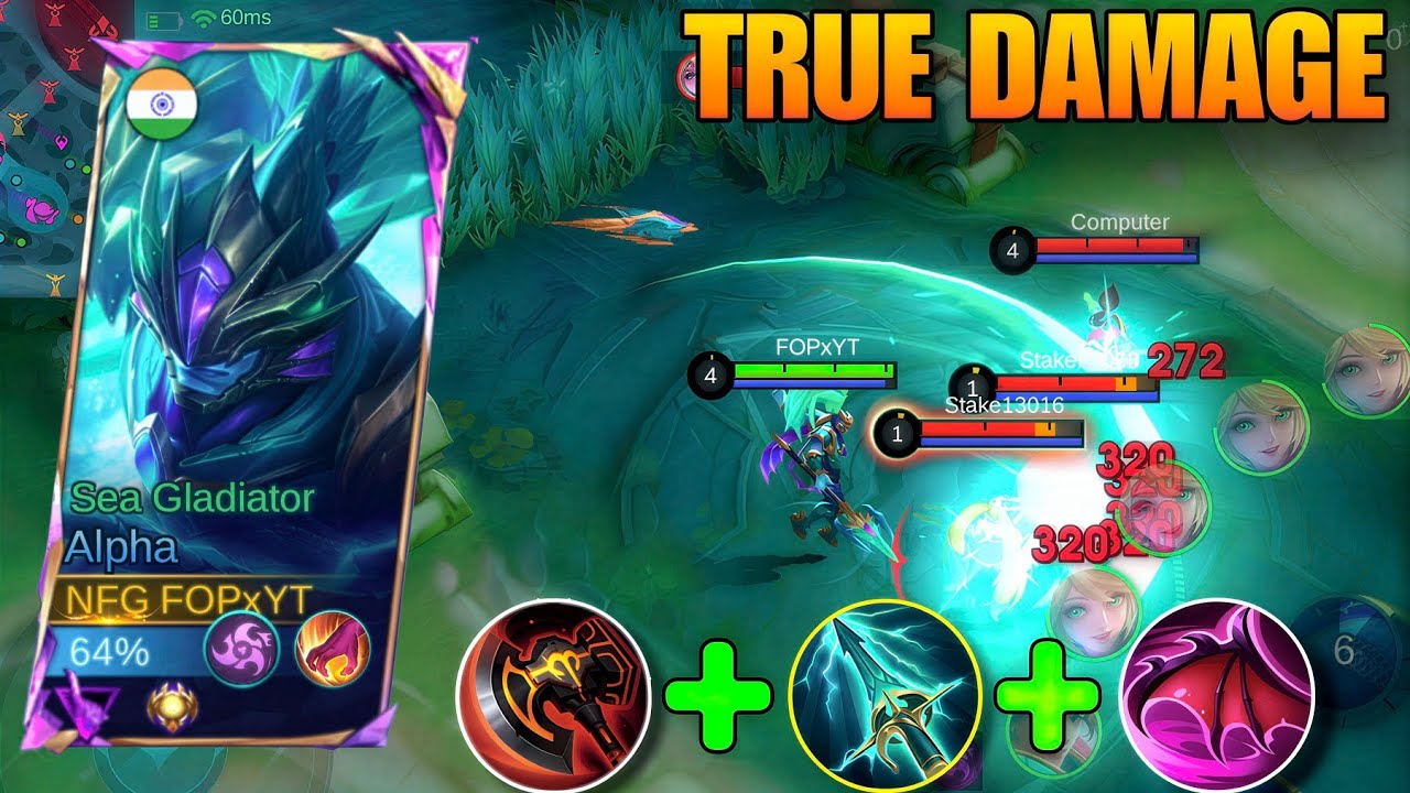 16 Kills Alpha Global 1 Best Build Mythic Rank | MLBB Gameplay 