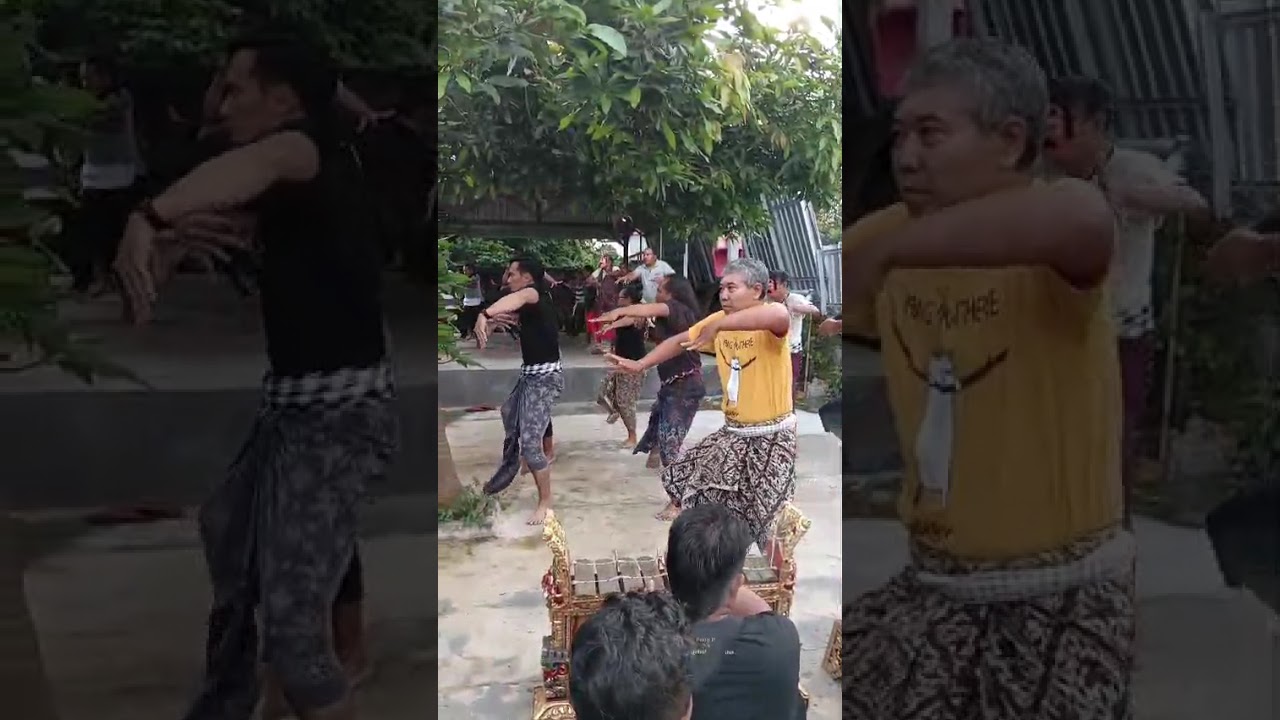 Latihan Topeng Keras Made Cat Suteja Kaki Bebek House persiapan ngayah 🙏