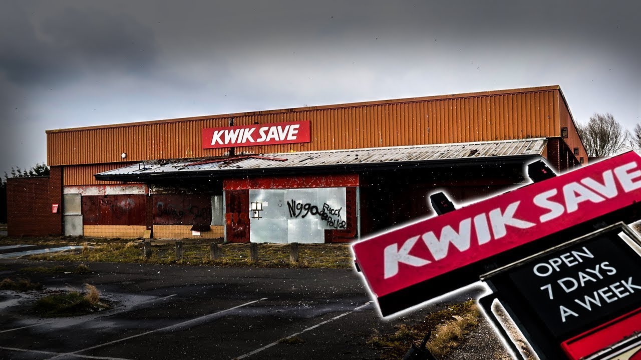 Exploring Abandoned Kwik Save Supermarket
