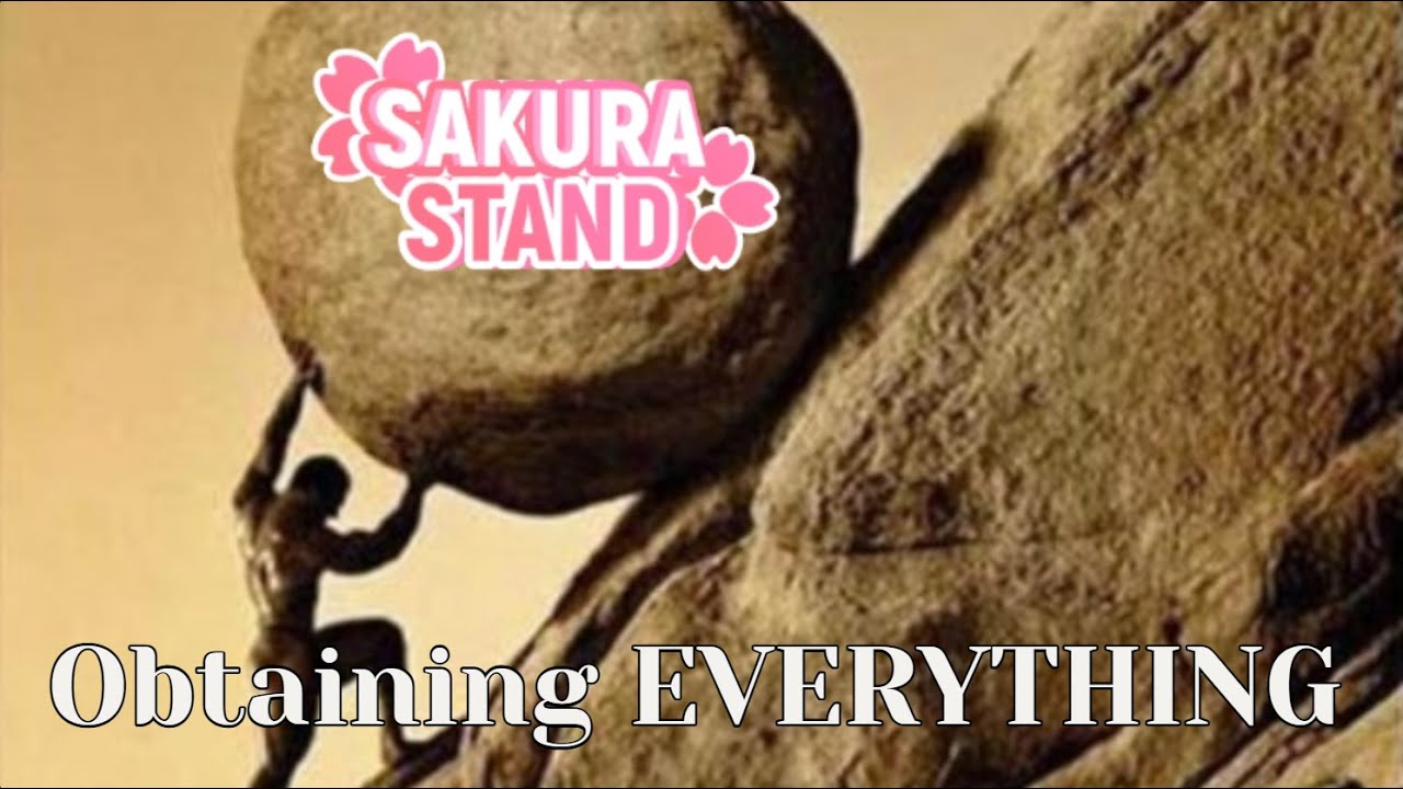 Obtaining EVERYTHING in Sakura Stand(Sakura Stand Pre-Halloween Update)