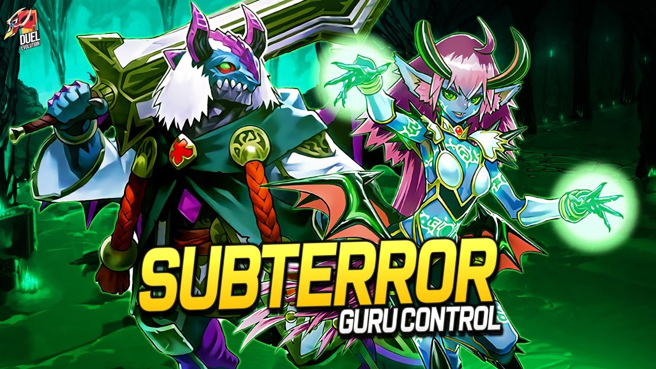 Subterror Guru Control | Replays 🎮 + Decklist ✔️ | Edopro