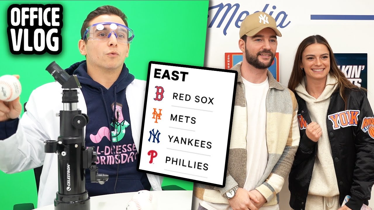Should MLB realign divisions? Skye Nicolson visits! | Office Vlog 121