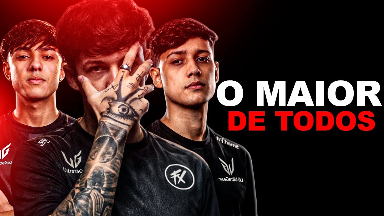 Como o FLUXO Foi Campeão do Maior 4x4 Presencial da História do Free fire 