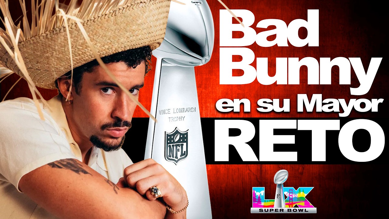 BAD BUNNY Ek Mayor Reto de su Carrera #halftimesuperbowl #superbowl2026 #badbunnysuperbowl #nfl