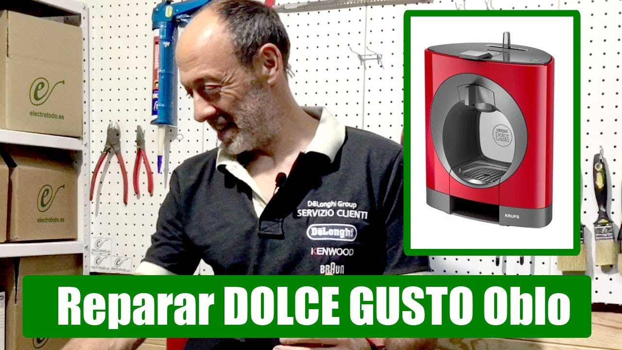 Reparar cafetera Krups Dolce Gusto Oblo. 