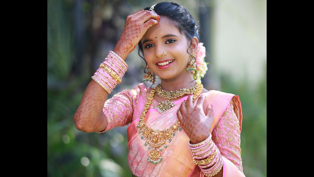 Abhinaya Reddy Saree Ceremony Full Video
