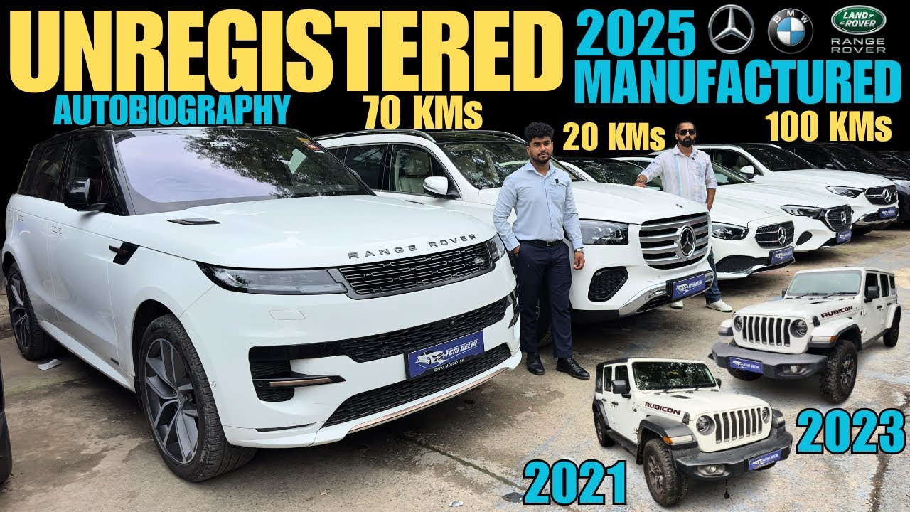 Just 20 KMs! Unregistered GLS450, GLC300, E200 | 2025 Sport, X1, Rubicon, C200 Just 11,000 KMs🔥