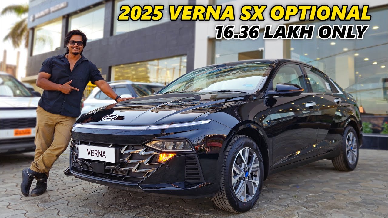 2025 New Hyundai Verna SX Optional Detail Review | New Spoiler Update worth Buying ?