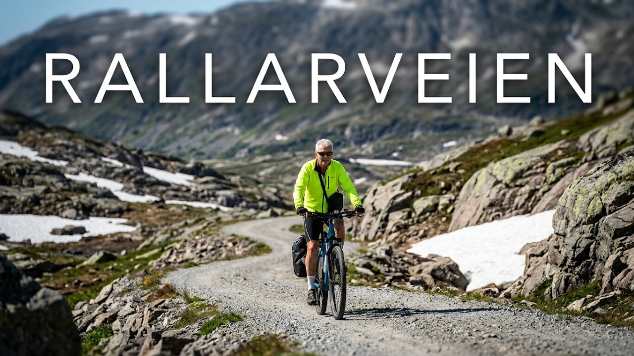 Rallarveien med sykkel fra Finse til Flom