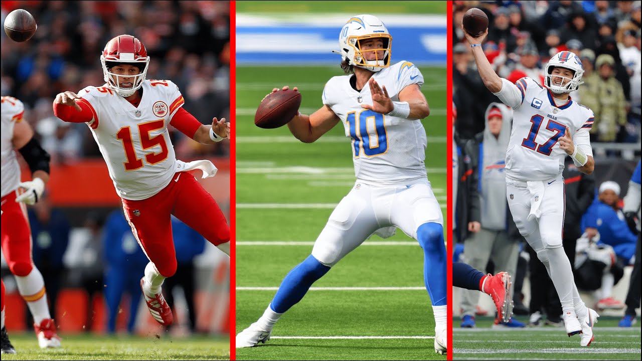 Whose Arm is Strongest? Patrick Mahomes | Josh Allen | Justin Herbert