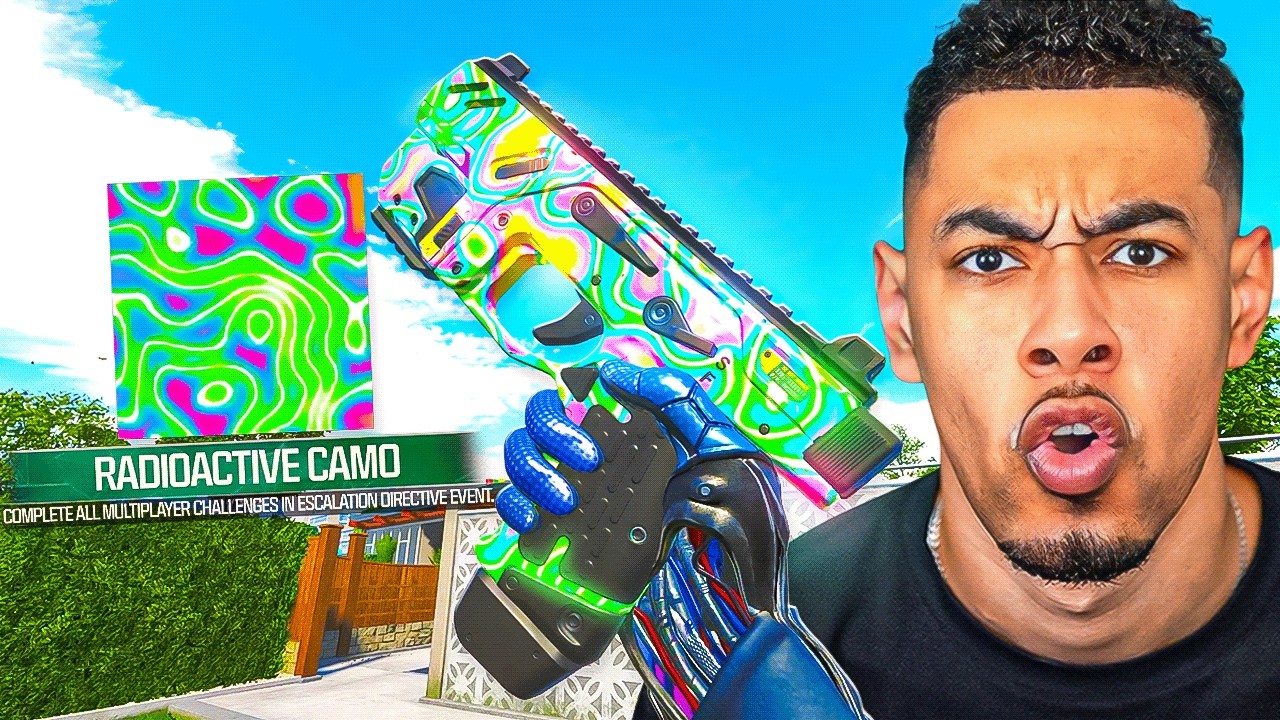 I UNLOCKED the NEW RADIOACTIVE CAMO in BO7! (NEW MASTERY CAMO)