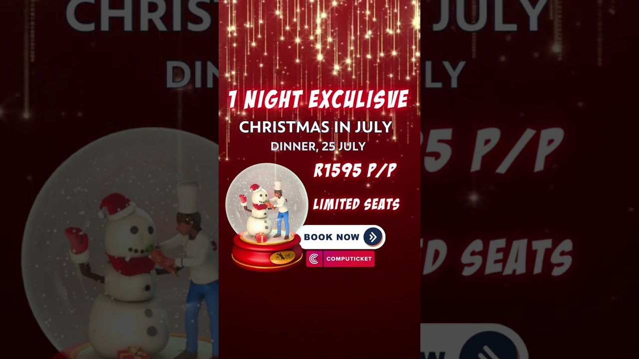🔥 CHRISTMAS IN JULY – JUST ANNOUNCED!