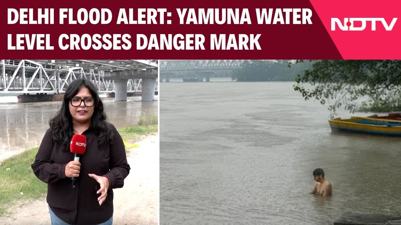 Yamuna River News | Delhi Flood Alert: Yamuna Water Level Crosses Danger Mark