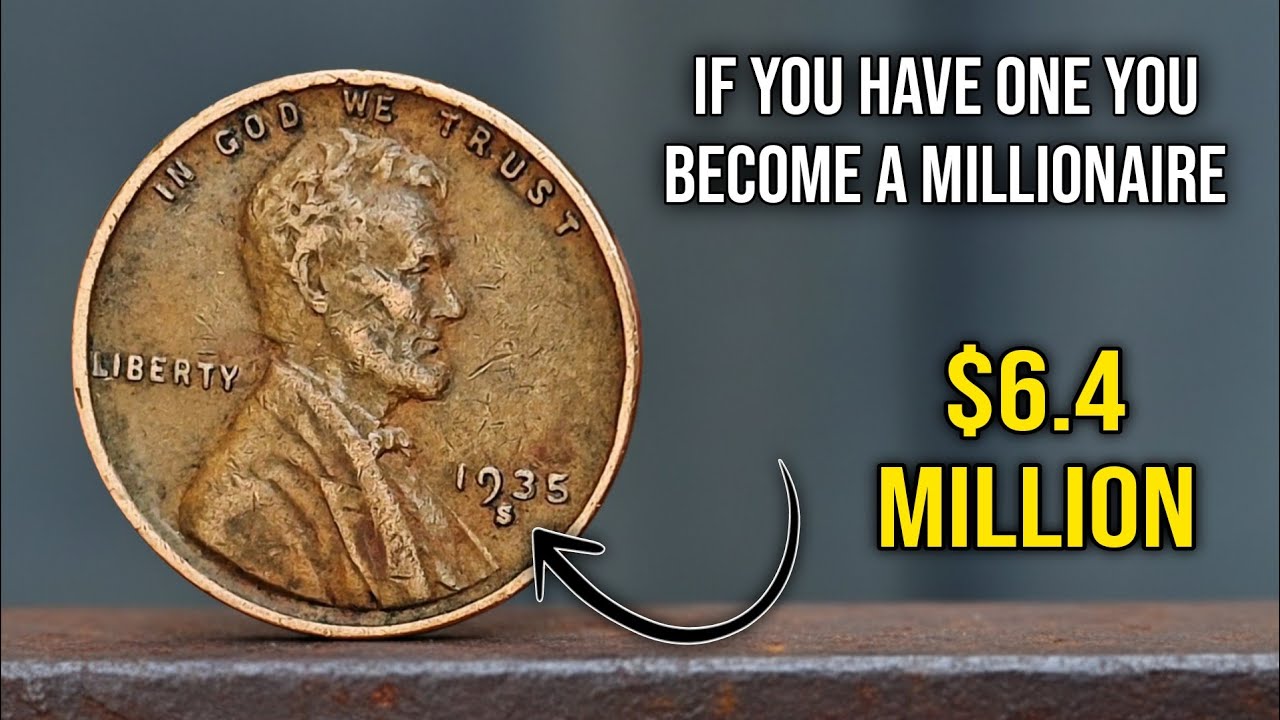 Most Valuable 1935-S Lincoln Wheat Penny Value Explained, Ultra Rare Penny Worth Thousands, Old Coin