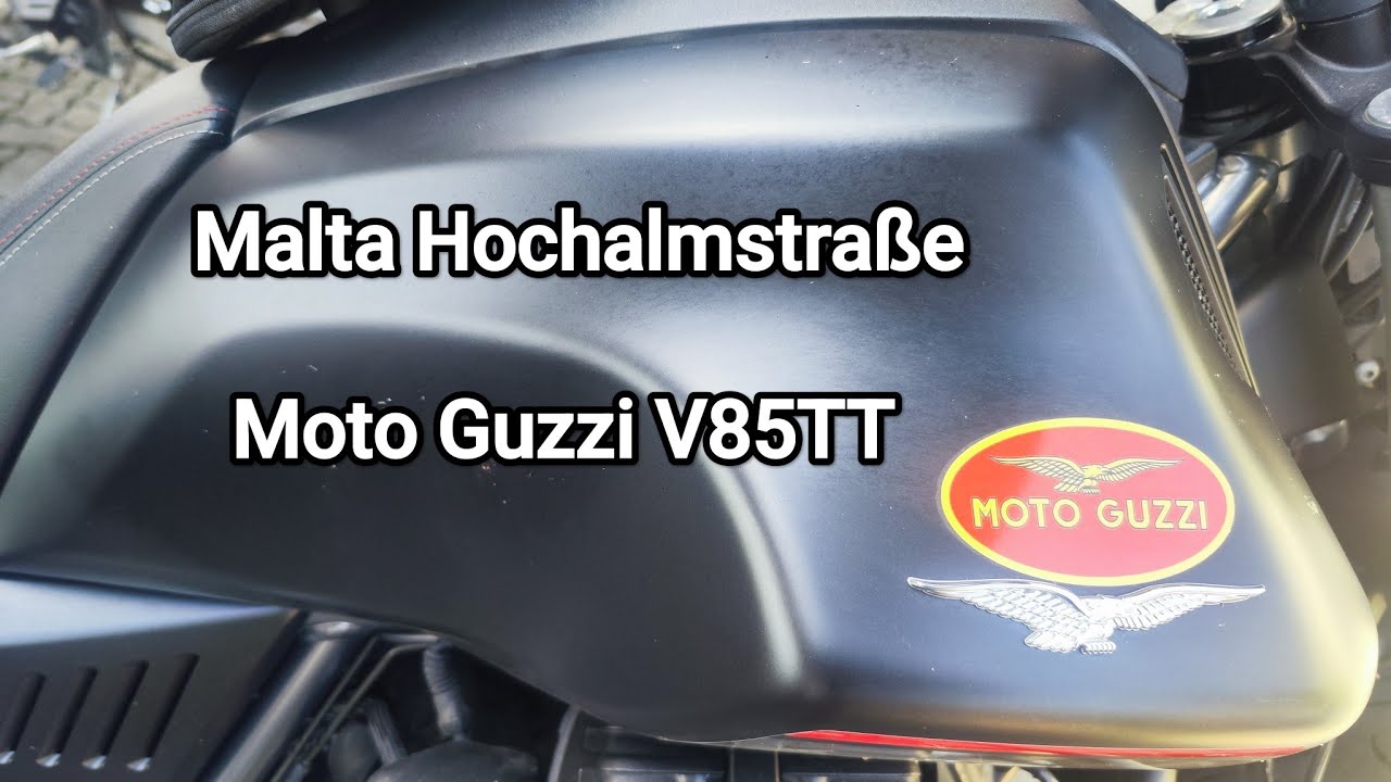 Malta Hochalmstraße - Moto Guzzi V85TT 