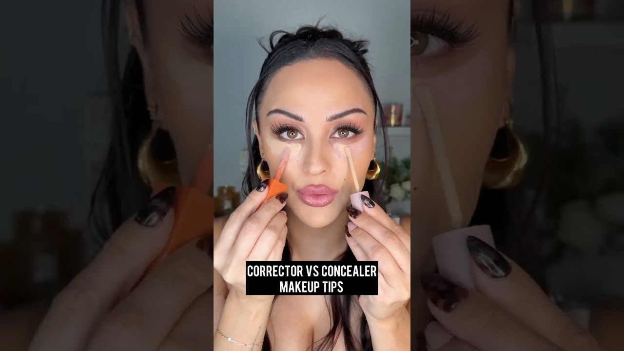 Corrector vs Concealer Makeup Tips l Christen Dominique
