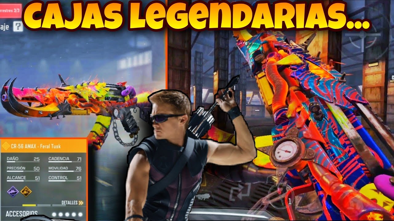 La CR-56 AMAX - Feral Tusk Es... [COD Mobile]