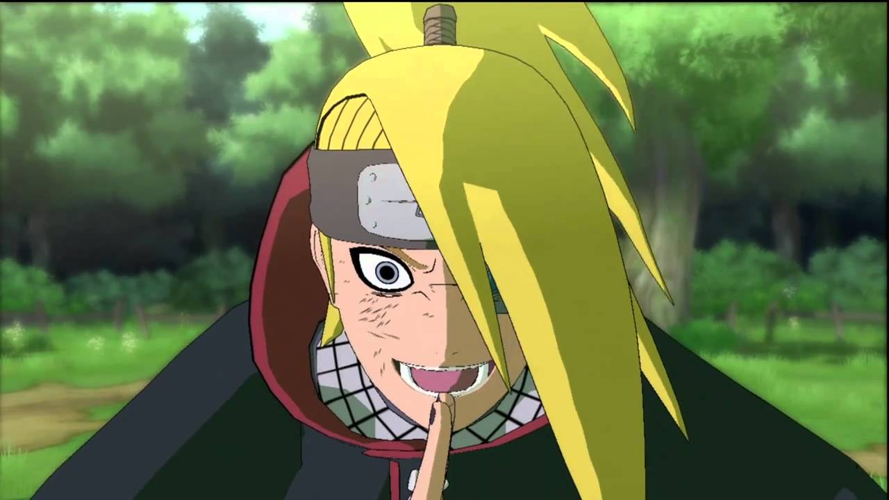 Naruto: Ultimate Ninja Storm 2 - Sasuke v Deidara Battle HD