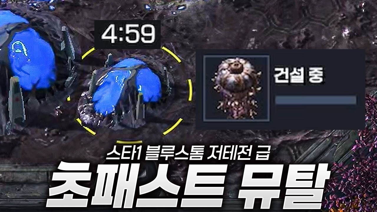 스타 1에서만 보던 초 패스트 뮤탈