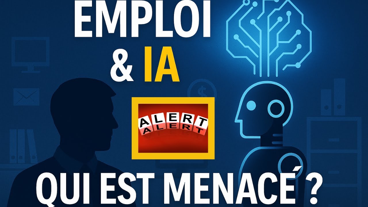 Intelligence artificielle : les m&eacute;tiers menac&eacute;s par l'IA &agrave; court, moyen ou long terme #ia