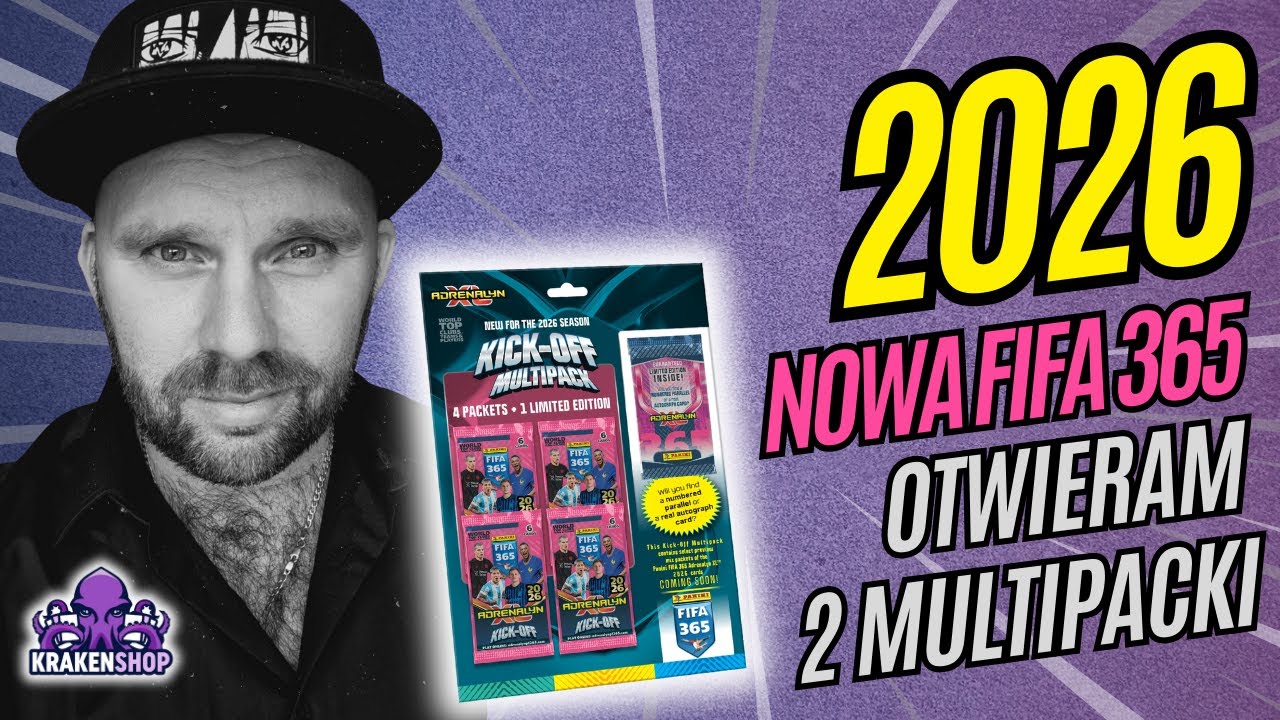 HIT!!! NOWOŚĆ!!! PANINI FIFA 365 2026!!! STARTUJEMY Z NOWĄ KOLEKCJĄ - OTWIERAM MULTIPACKI KICK OFF!!