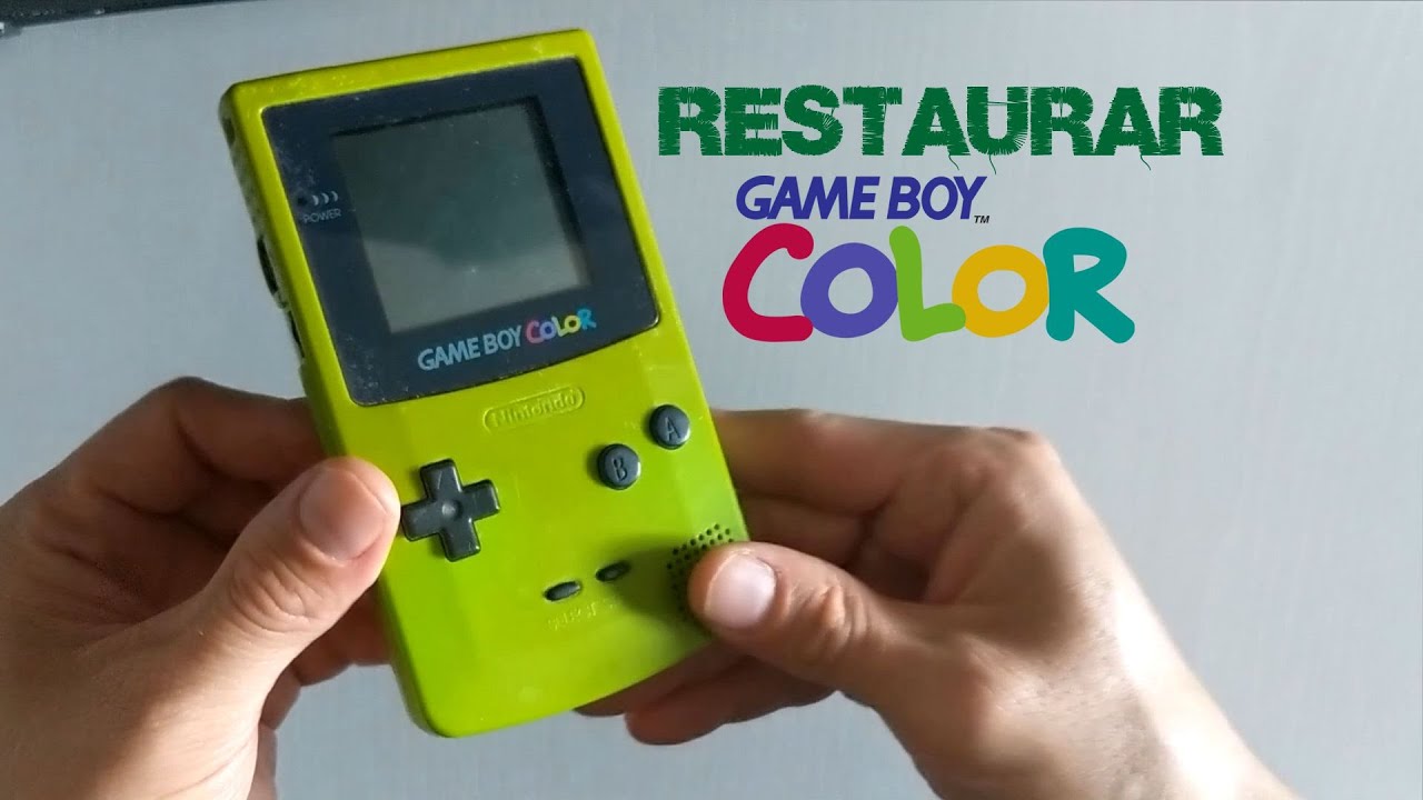 Restaurar Game boy Color 💪 SALE MAL