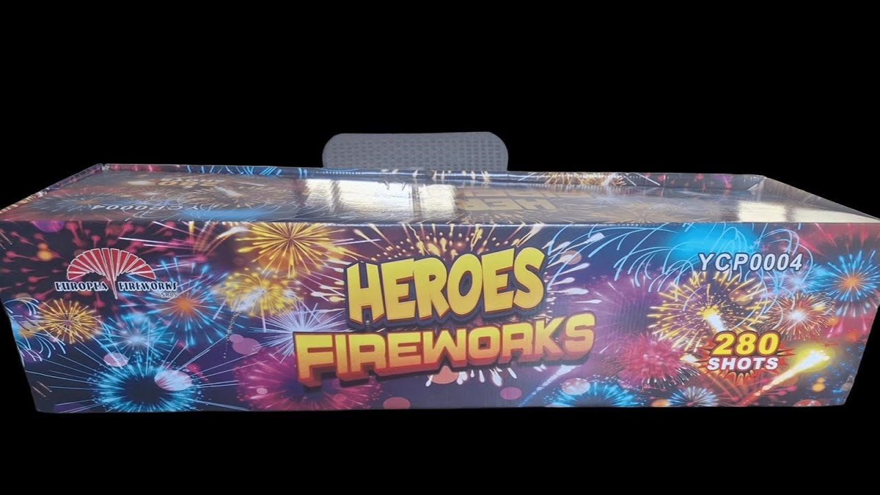HEROES FIREWORKS 280 colpi - Pirotecnica PIROLANDIA
