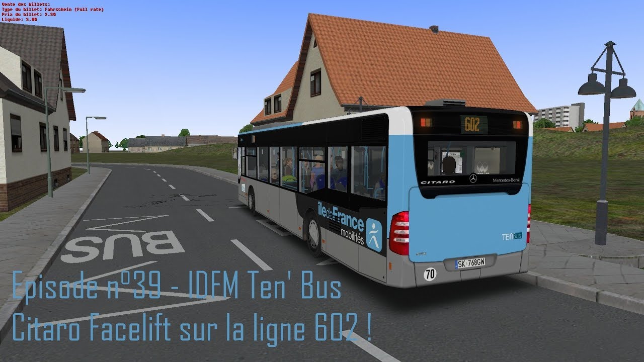 [OMSI 2] NC - #39 | Citaro Facelift IDFM Ten' Bus sur la 602 !