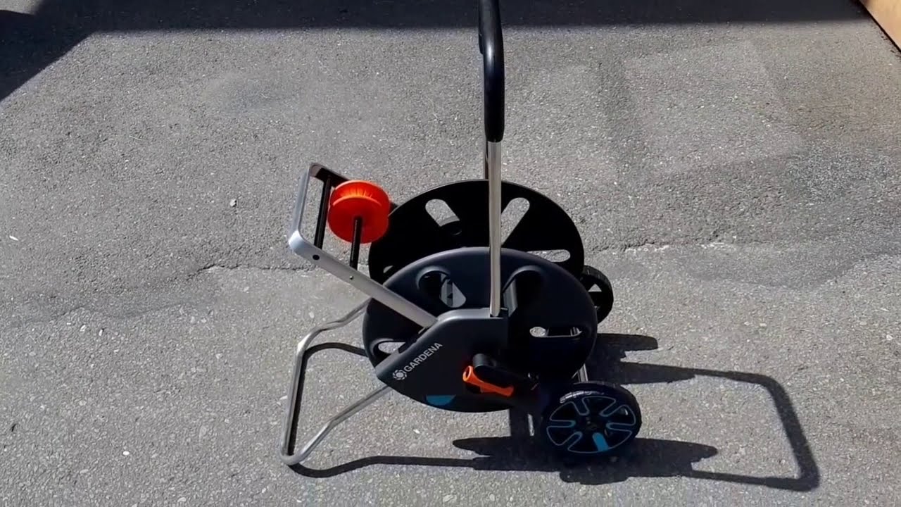 Garden hose trolley AquaRoll L Easy Gardena