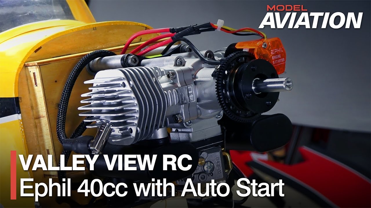 Обзор двигателя Ephil 40cc — журнал Model Aviation
