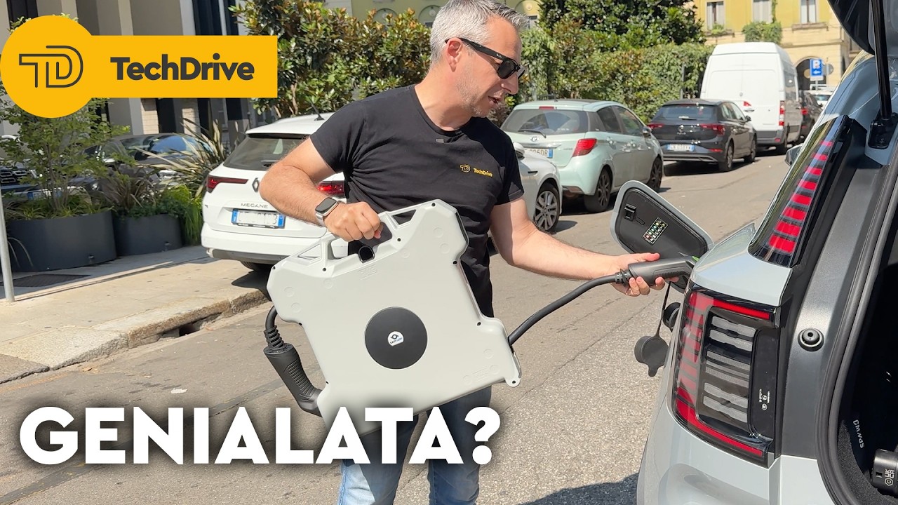 CAVO DI RICARICA AUTO ARROTOLABILE: GENIALATA? Prova EASY LOOP