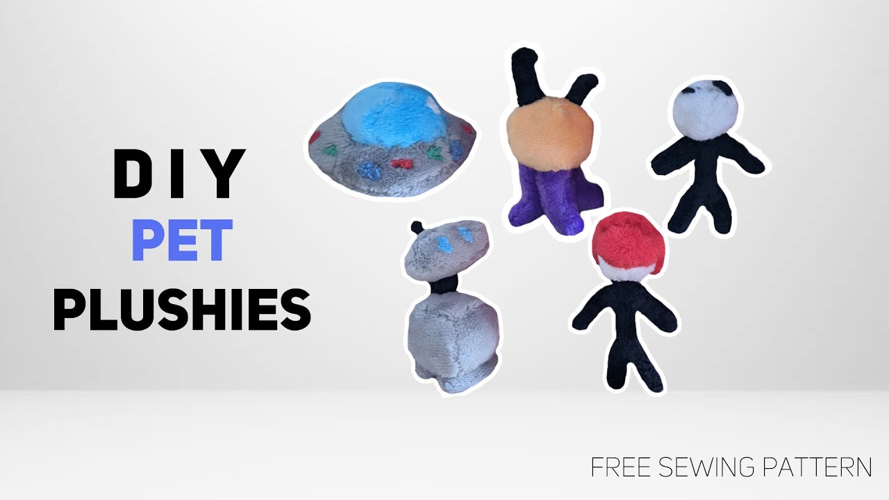 How to Make 5 Among Us Pets Part 2 [Free Patterns]