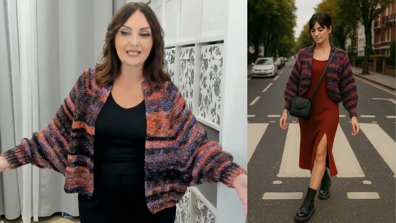 shorts Giacca Spark all&rsquo;uncinetto ✨ Facile e senza cuciture