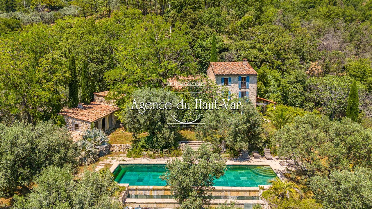 Provencal Mas, 4.5 hectares, Bargemon