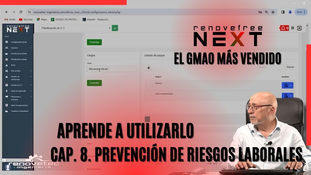 NEXT Cap.8: PREVENCIÓN DE RIESGOS LABORALES