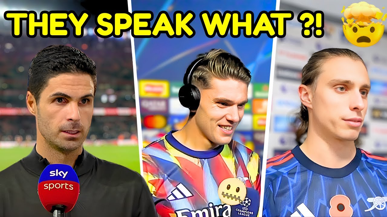 5 Arsenal Players SPEAKING UNEXPECTED Languages